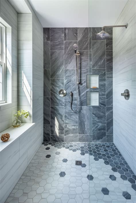 12x24 tile shower patterns|Shower Designs Featuring Large Format Tiles 